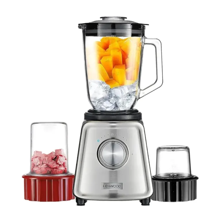 Kenwood BLP44.270SS 800W Glass Blender with Mill & Chopper 2L ThermoResist Smoothie Maker