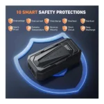 DDQ-1018 Multifunction Car Jump Starter & Air Compressor Power Bank 10800mAh 150 PSI for 12V Vehicles