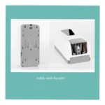 1200ml Manual Wall-Mounted Soap & Hand Sanitizer Dispenser Easy Press Liquid Dispenser