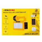 MeWe MWSLK-MS09Y Solar Light System with Wireless Bluetooth Speaker