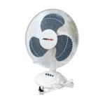 Mewe MT-1655 16-Inch Table Fan – Pure Copper Motor, 3-Speed Energy Saving Fan - White