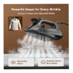 Oraimo SteamCore OEI-511A Steam Iron 2500W LED Display with Powerful Steam & Auto Shut-Off – Graphite Grey