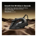 Oraimo SteamCore OEI-511A Steam Iron 2500W LED Display with Powerful Steam & Auto Shut-Off – Graphite Grey