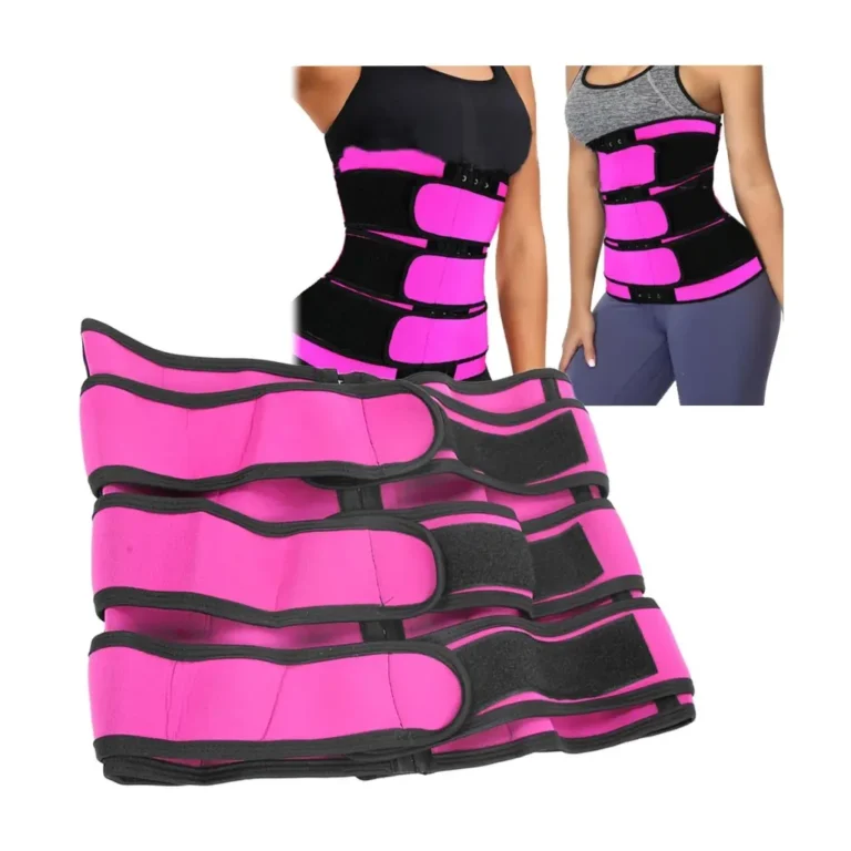 Slimming Belt Waist Trainer for Women & Men – Compression Waist Cincher Body Shaper
