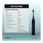 Porodo Ultimate Oral Care Duo – Sonic Electric Toothbrush & High-Pressure Water Flosser Combo