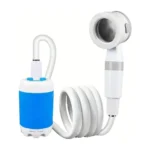 Portable Camping Shower Pump – Rechargeable Outdoor Shower with 4000mAh Battery, 2.2m Hose