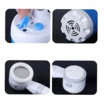 Portable Camping Shower Pump – Rechargeable Outdoor Shower with 4000mAh Battery, 2.2m Hose