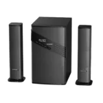 Sonashi SHS-2114USRB 2.1 Channel Bluetooth Speaker System – Convertible Soundbar with USB, SD Card & FM Radio 25,000W PMPO