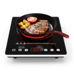 Sonashi SIS-015N Single Infrared Ceramic Cooker – 2200W Single Burner Touch Control Electric Cooker – Black