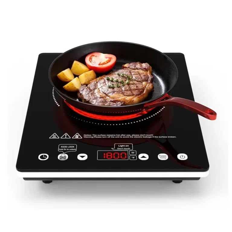 Sonashi SIS-015N Single Infrared Ceramic Cooker – 2200W Single Burner Touch Control Electric Cooker – Black