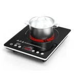 Sonashi SIS-015N Single Infrared Ceramic Cooker – 2200W Single Burner Touch Control Electric Cooker – Black