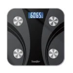 Sonifer SF-1917 Digital Bathroom Scale, LCD Display, Tempered Glass, 180kg Capacity