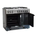 Venus 90x60cm Cooker VC9642 Stainless Steel Cooker 4 Gas Burners + 2 Electric Hot Plates Electric Oven With  Grill
