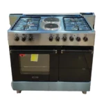 Venus 90x60cm Cooker VC9642 Stainless Steel Cooker 4 Gas Burners + 2 Electric Hot Plates Electric Oven With  Grill