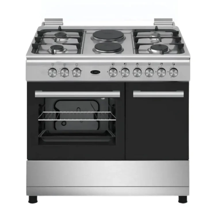 Venus 90x60cm Cooker VC9642 Stainless Steel Cooker 4 Gas Burners + 2 Electric Hot Plates Electric Oven With  Grill