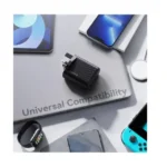 Voltme Revo 67W 3-Port GaN Fast Wall Charger (2×USB-C + USB-A) – Ultra-Compact Travel Charging Adapter