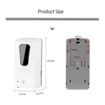 Automatic Foam Dispenser 1000ml Wall Mount Touchless Hand Sanitizer with Infrared Sensor