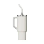 Xiaomi Straw Mug 1L Thermal Mug – 316L Stainless Steel Insulated Tumbler (White)