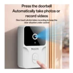 Yesido KM27 2.4G Wireless Video Doorbell with Visual Two-Way Chat & Night Vision for Home
