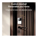 Yesido KM27 2.4G Wireless Video Doorbell with Visual Two-Way Chat & Night Vision for Home
