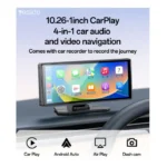 Yesido KM19 10.26-Inch Wireless CarPlay Multimedia System