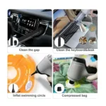 3-in-1 Cordless Handheld Vacuum Cleaner & Air Blower – 9000Pa Rechargeable Portable Car and Home Cleaning Vacuum