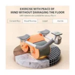 Automatic Rebound Abdominal Wheel 4D Ab Roller with Elbow Support, Smart Display