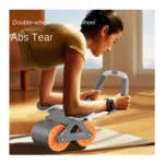 Automatic Rebound Abdominal Wheel 4D Ab Roller with Elbow Support, Smart Display