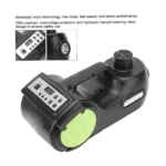 5-Ton Electric Car Jack Kit DC12V 3-in-1 Hydraulic Car Jack Set with Electric Wrench, Air Compressor & LED Light