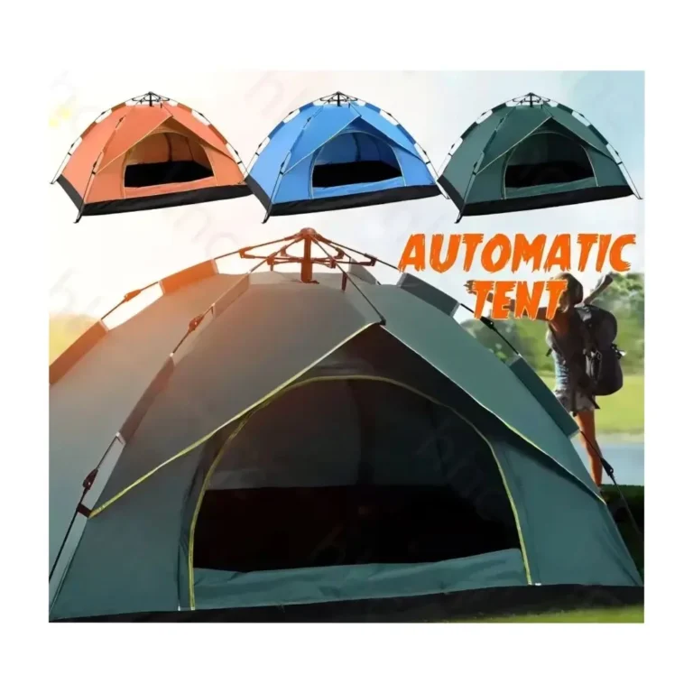 8 Person Automatic Camping Tent – Instant Pop-Up Waterproof Family Outdoor Tent with Carry Bag