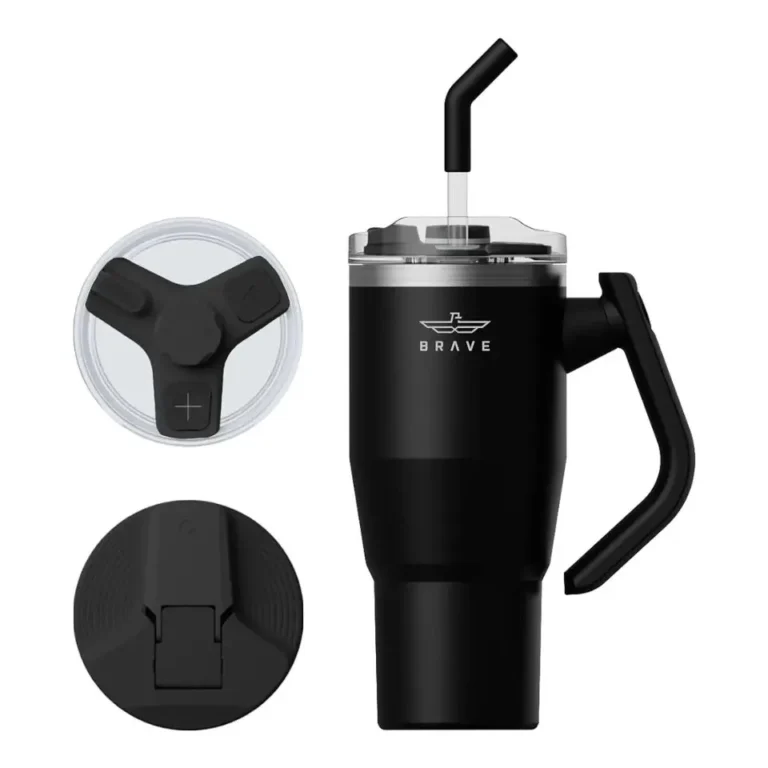 Brave Temp Guard Vacuum Insulated Travel Tumbler Mug 950ml