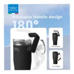 Brave Temp Guard Vacuum Insulated Travel Tumbler Mug 950ml
