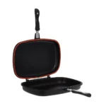 Dessini 36cm Double-Sided Grill Pan – Non-Stick Flip Grill & Griddle Pan with Magnetic Lock