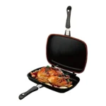 Dessini 36cm Double-Sided Grill Pan – Non-Stick Flip Grill & Griddle Pan with Magnetic Lock