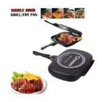 Dessini 36cm Double-Sided Grill Pan – Non-Stick Flip Grill & Griddle Pan with Magnetic Lock