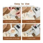 Electric Dumpling Maker Machine – Automatic Kitchen Dumpling Press