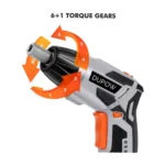 DUPOW Cordless Mini Drill & Electric Screwdriver Set – 3.6V Rechargeable Battery-Powered Tool Kit0