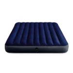 Intex Dura-Beam Standard Fiber-Tech Classic Downy Inflatable Mattress Airbed Queen Size 152 x 203 x 25cm