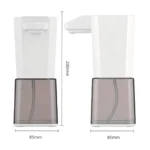 350ml Automatic Foam Soap Dispenser – Touchless Intelligent Sensor Rubber Feather Foaming Soap Dispenser