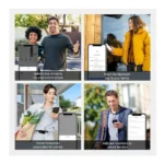EZVIZ DL05 Smart Fingerprint Door Lock – 7-in-1 Keyless Entry with Wi-Fi App Control, Doorbell & 6068 Mortise Security System