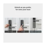 EZVIZ DL05 Smart Fingerprint Door Lock – 7-in-1 Keyless Entry with Wi-Fi App Control, Doorbell & 6068 Mortise Security System