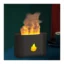 Flame Essential Oil Air Humidifier with Realistic Flame Effect & Auto Shut-Off – 200ml