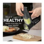 Multifunctional Rechargeable Handheld Food Chopper 2500mAh - 4 Interchangeable Blades, 40W