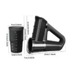 Multifunctional Rechargeable Handheld Food Chopper 2500mAh - 4 Interchangeable Blades, 40W