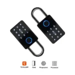 Bluetooth Smart Fingerprint Padlock with App Control, PIN Code, RFID Card & Key Access, IP67 Waterproof Security Lock