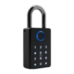 Bluetooth Smart Fingerprint Padlock with App Control, PIN Code, RFID Card & Key Access, IP67 Waterproof Security Lock
