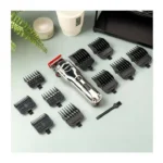 Geepas GTR57510 Cordless Rechargeable Hair & Beard Trimmer – IPX7 Waterproof, LED Display, 180 Min Runtime