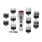 Geepas GTR57510 Cordless Rechargeable Hair & Beard Trimmer – IPX7 Waterproof, LED Display, 180 Min Runtime
