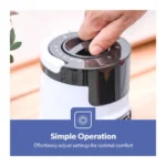 Geepas GF21174UK Mini Tower Fan with 3 Speeds & Oscillating Airflow