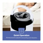 Geepas GF21174UK Mini Tower Fan with 3 Speeds & Oscillating Airflow